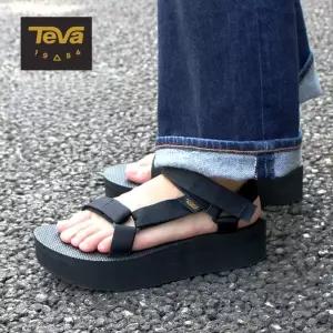 테바 TEVA 여성 샌들 스포츠샌들 FLATFORM UNIVERSAL 블랙 1008844