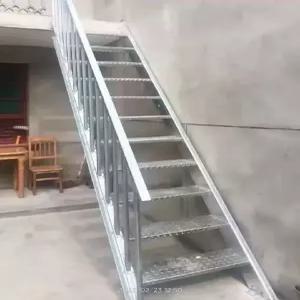 철계단 제작 철제 작업 옥탑방 간이 발판 다락 난간