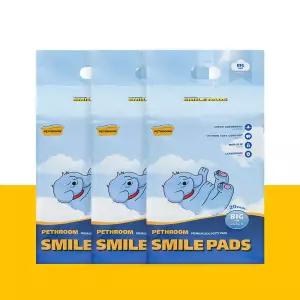 페스룸 스마일 패드 강아지 배변패드 고흡수 (대형 20매 X 3개입)