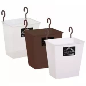 수납박스 걸이형 후크 수납바구니 1P 보관함 바스켓