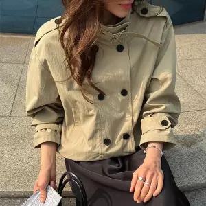 [난닝구] 엔베핀 크롭버클자켓