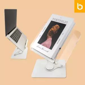 유즈비 아크릴메탈 회전형 독서대 노트북받침대