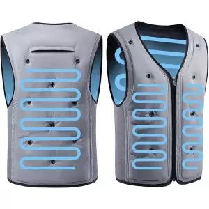 아이스 조끼 에어 얼음 냉조끼 순투 전원 공급 장치 냉팩 필요 없음 여름용 수냉 물리적 냉각 물 채우기만