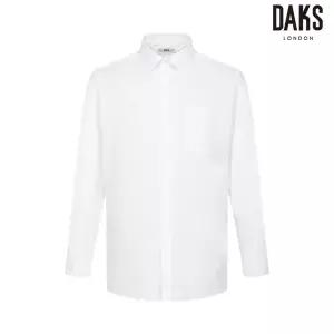 [닥스](천안아산점)남성 레이온혼방 이지케어 솔리드 레귤러핏 드레스 셔츠(DMS3SHDL111A1)