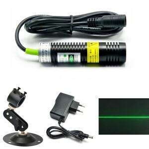 산업용 포지셔닝용 532nm 10mW 고휘도 녹색 라인 레이저 모듈