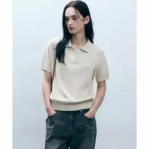 매장정품 몽돌 MONGDOL [From ITALY] 컴포트 PK 카라 반팔 니트 MDKT102_6 Colors MDKT102 244418