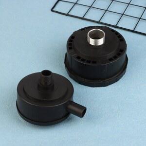 20MM 25MM 32MM 수나사 캐니스터 필터 소음기 에어 필터 소음기 공기 압축기 흡기 필터 스퀴치 머플러 에어 필터