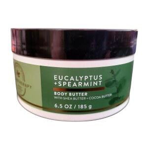Bath and Body Works 유칼립투스 스피아민트 아로마테라피 바디 버터 184 3g 6 5온스