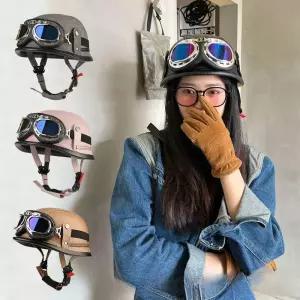 반모 헬멧 스쿠터 클래식 빅사이즈 하프 오픈페이스 통풍 오토바이