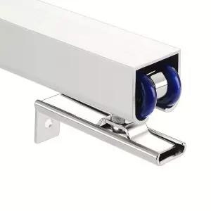 미닫이문롤러 슬라이딩 도어 2개 롤러 슬라이드 풀리 4륜 레일 트랙 홈룸 나무 문 걸이 바퀴