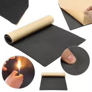 호환  차량 소음 제어 및 단열용 강력한 지지대가 있는 8mm 두께 50x50cm 방음 폼 고무 시트