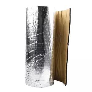 호환  2 롤 10mm 자동차 방음 단열 열 차단 폼 매트 고무 스타일링 몰딩 자동차 아파트용