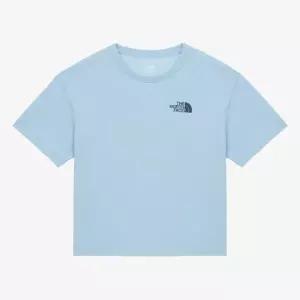 노스페이스키즈반팔티 UQC NT7UR12U 키즈 리틀 글램프 반팔 라운드 티