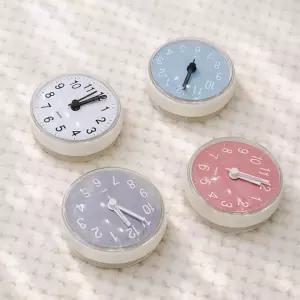 파스텔 마카롱 욕실 방수시계 4color / 욕실시계 화장실시계 미니시계 탁상시계 벽시계
