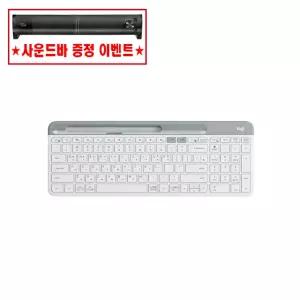스피커증정 로지텍 K580 블루투스 멀티 키보드 한글각인 화이트