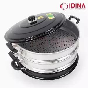 주방 이디나 삼우 3단 찜솥 가마솥 찜기 42cm