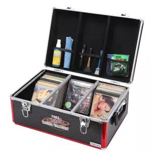 슬리브 CD케이스 보관함 디스크 수납 플라스틱 정리함 휴대용 원형