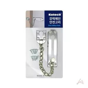유리문도어락 체인 안전 잠금 고리 현관 대문 보조 잠금장치
