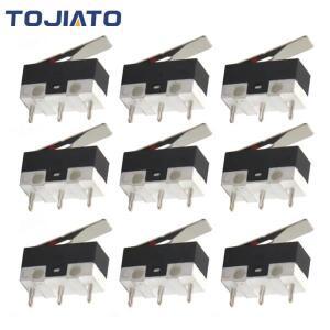 푸시 버튼 엔드 스톱이 포함 3D 프린터 엔드스톱 리미트 스위치 순간 마이크로 Arduino 마우스용 3핀 1A 12