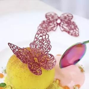 나비 튀일몰드 베이킹 가니쉬 실리콘 설탕 초콜릿 5링크 버터플라이