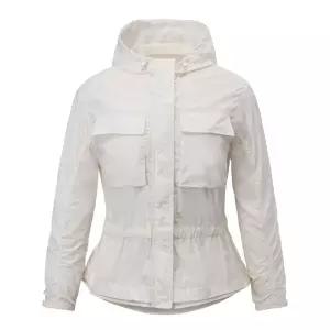 만다리나덕 여성 셔링 후드 숏자켓 ROMANCE 26 R9F04150