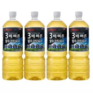 불스원 레인OK 3배빠른 발수코팅 에탄올워셔액 1.8L 4개