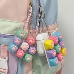 가꾸 필수템 귀여운 동물 인형 키캡 키링 가방고리 백팩 열쇠고리 꾸미기 어린이날 단체 선물 답례품