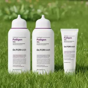 닥터포헤어 손상모전용 트리트먼트 더블세트폴리젠 실크 트리트먼트 300ml 2개+실크 샴푸 70ml 1개