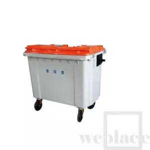 위플레이스 자동상차 분리수거함 660리터 M660 일반형/그린 아파트쓰레기통 종량제봉투수거함 쓰레기분리수