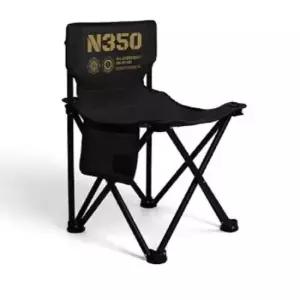 등받이의자 카즈미 니노 캠핑 의자 접이식 낚시 체어 블랙