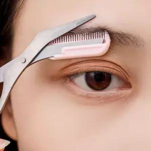 휴대용 눈썹면도 잔털 관리 정리 눈썹칼 세트 눈썹칼 눈썹정리 숱가위