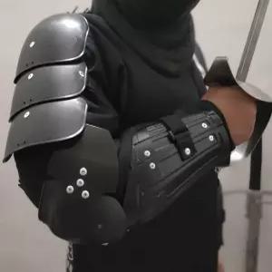 보호 장비 팔 보호대 어깨 갑옷 목
