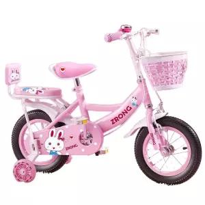 네발 자전거 어린이 튼튼 연습 입문 토끼 바구니