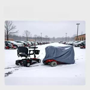 전동차 덮개 리모컨 캐노피 차양막 커버 푸쉬카 방풍