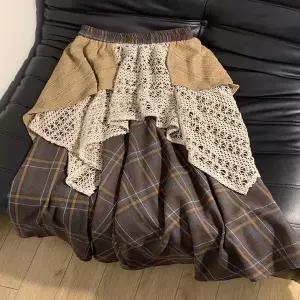 댄스복 연습복 무용복 공연의상 무대의상 하라주쿠 일본 인기 있는 다용도 체크 무늬 스커트 디자인 스플라