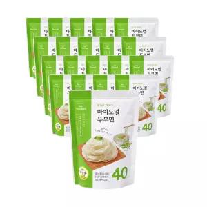마이노멀 국산콩 두부면 180g 20개입, 저칼로리 두유면 식단 단백 글루텐프리