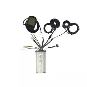 전기 세트 스로틀 모터 개조 컨트롤러 자전거 연결선 계기판 컨트롤러스로틀계기판모터연결선