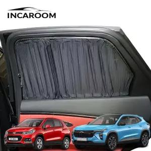 트랙스 크로스오버 햇빛가리개 커튼 레일형 차박 암막 차량커튼