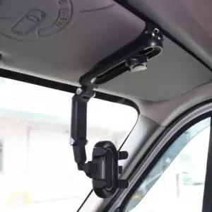 차량용품 핸드폰 차량용 썬바이저 거치대 스탠드 내비게이션