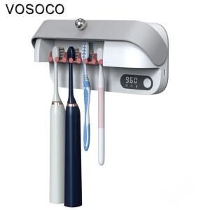 UV LED 살균기 홀더 칫솔용 상자 전동 칫솔 소독 가열 건조 면도기 수염 칼 보관함