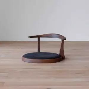 일식 좌식 의자 등받이 있는 방석 횟집 한정식 식당 의자