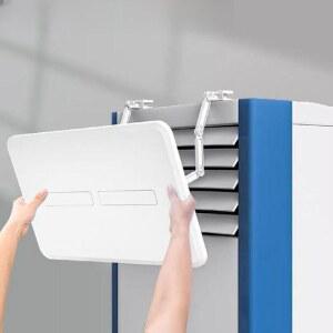 스탠드 에어컨 가림막 윈드가드 바람막이 뚝딱 커버 날개