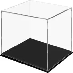 문구류 및 장난감용 투명 아크릴 디스플레이 케이스 수집품용 방진 정리함 액션 피규어 펜 마커 빌딩 블록