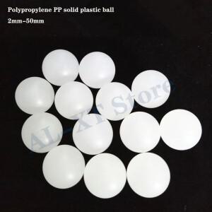흰색 고체 폴리프로필렌 PP  롤링 직경 2 3 4 5 6 7 8 9 10 1-100개  볼 19mm 20mm 30/35mm ~ 50mm