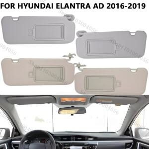 호환상품 현대 호환 엘란트라 아반떼 AD 2016 사이드 드라이버 승객용 선바이저 거울 배플 화장품 85220F01