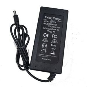 36V 2A 배터리 충전기 출력 42V 리튬 이온 폴리머 10시리즈