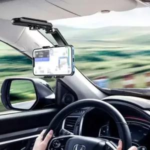 차량용거치대 360도 썬바이저 관절 핸드폰 거치대