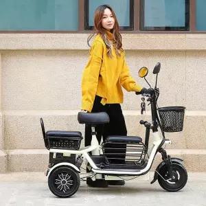 토크엑스 접이식 세발전기자전거 800W 3인승 3륜 전동스쿠터