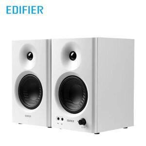Edifier MR4 스튜디오 모니터 2.0 스피커, RMS 클래스-D 앰프 내장 DSP 목재 인클로저, TRS 밸런스드, AUX,