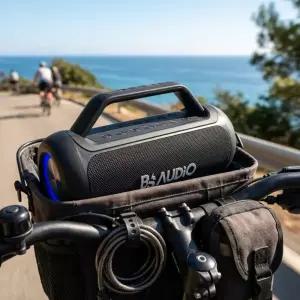 충전용앰프스피커 280W 학교 강의실 라이브 버스킹등 BS-4332 핸드무선마이크 2개포함